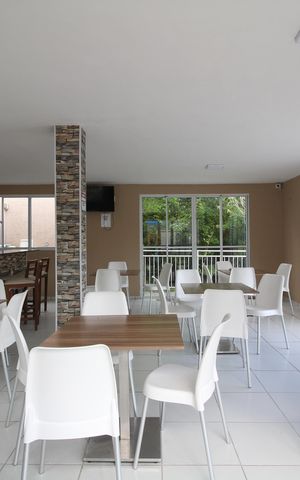 Apartamento à venda com 44m², 2 quartos e 1 vagaÁrea Comum