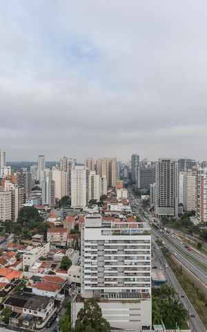 Studio para alugar com 39m², 1 quarto e 1 vaga Studio para alugar com 39m², 1 quarto e 1 vagaVista da Varanda