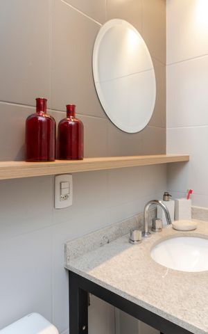 Apartamento à venda com 134m², 3 quartos e 2 vagas Apartamento à venda com 134m², 3 quartos e 2 vagasBanheiro da Suíte 3