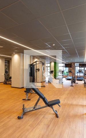 Apartamento à venda com 40m², 1 quarto e 1 vaga Apartamento à venda com 40m², 1 quarto e 1 vagaÁrea comum - Academia