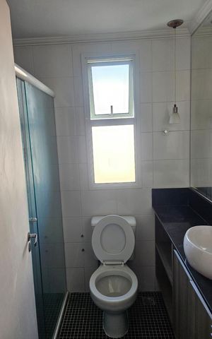Apartamento à venda com 82m², 3 quartos e 2 vagasBanheiro