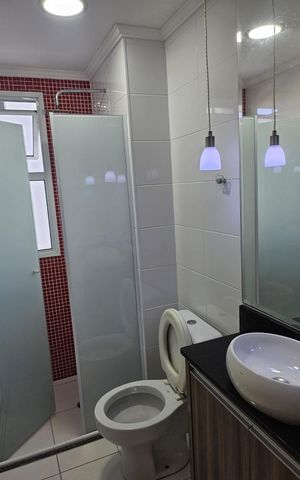 Apartamento à venda com 82m², 3 quartos e 2 vagasBanheiro