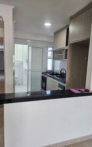 Apartamento à venda com 82m², 3 quartos e 2 vagasCozinha