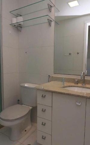 Apartamento para alugar com 72m², 2 quartos e 2 vagasBanheiro