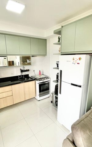 Apartamento à venda com 45m², 2 quartos e 1 vaga Apartamento à venda com 45m², 2 quartos e 1 vagaSala/Cozinha