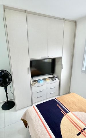 Apartamento à venda com 45m², 2 quartos e 1 vaga Apartamento à venda com 45m², 2 quartos e 1 vagaQuarto 2 - Suíte