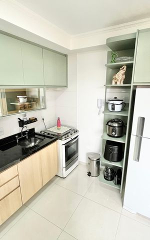 Apartamento à venda com 45m², 2 quartos e 1 vaga Apartamento à venda com 45m², 2 quartos e 1 vagaSala/Cozinha