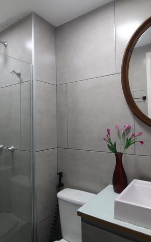 Apartamento à venda com 72m², 2 quartos e 1 vagaBanheiro Social