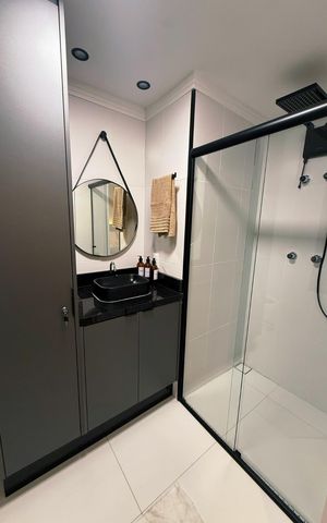 Studio à venda com 23m², 1 quarto e sem vaga Studio à venda com 23m², 1 quarto e sem vagaBanheiro
