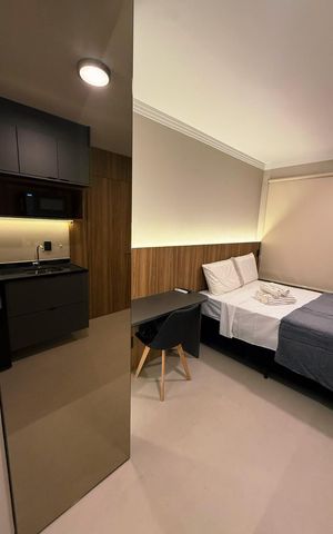 Studio à venda com 23m², 1 quarto e sem vaga Studio à venda com 23m², 1 quarto e sem vagaStudio