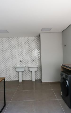Apartamento para alugar com 36m², 2 quartos e sem vaga Apartamento para alugar com 36m², 2 quartos e sem vagaLavanderia