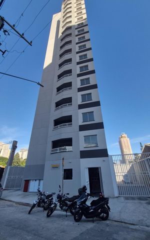 Apartamento para alugar com 36m², 2 quartos e sem vaga Apartamento para alugar com 36m², 2 quartos e sem vagaFachada