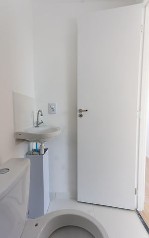 Apartamento para alugar com 36m², 2 quartos e sem vaga Apartamento para alugar com 36m², 2 quartos e sem vagaBanheiro