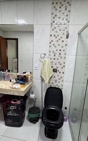 Casa para alugar com 560m², 4 quartos e 7 vagas Casa para alugar com 560m², 4 quartos e 7 vagasBanheiro da Suíte 1