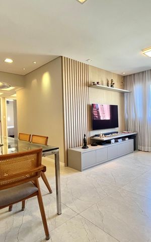 Apartamento à venda com 86m², 3 quartos e 2 vagas Apartamento à venda com 86m², 3 quartos e 2 vagasSala