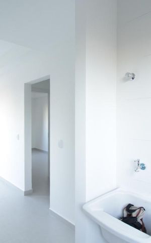 Studio à venda com 44m², 2 quartos e 1 vaga Studio à venda com 44m², 2 quartos e 1 vagaCozinha e Área de Serviço