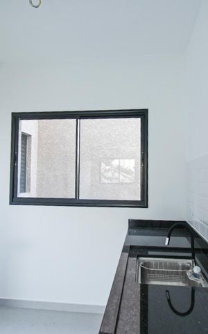 Studio à venda com 44m², 2 quartos e 1 vaga Studio à venda com 44m², 2 quartos e 1 vagaCozinha e Área de Serviço