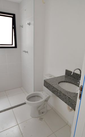Apartamento à venda com 65m², 3 quartos e 1 vagaBanheiro Social