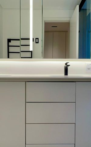 Apartamento para alugar com 105m², 2 quartos e 1 vaga Apartamento para alugar com 105m², 2 quartos e 1 vagaBanheiro da suíte 2