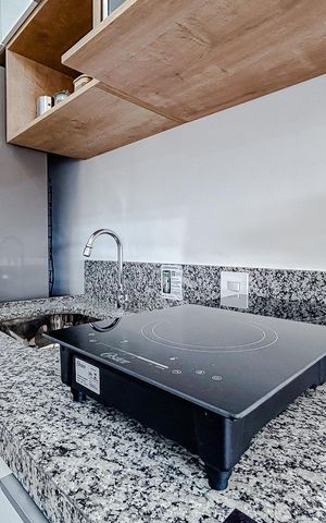 Studio à venda com 25m², 1 quarto e sem vagaCozinha