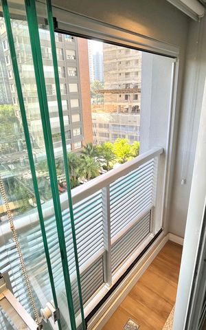 Studio à venda com 26m², 1 quarto e sem vagaVaranda