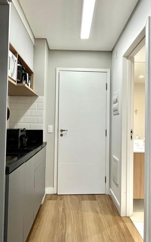 Studio à venda com 26m², 1 quarto e sem vagaCozinha
