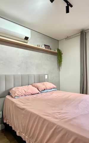 Studio à venda com 26m², 1 quarto e sem vagaQuarto
