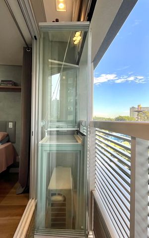 Studio à venda com 26m², 1 quarto e sem vagaVaranda