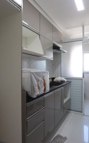 Apartamento à venda com 57m², 2 quartos e 1 vagaCozinha
