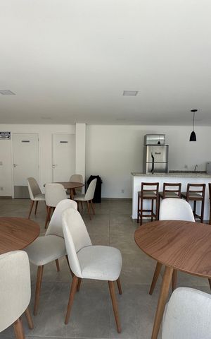 Apartamento à venda com 60m², 2 quartos e 1 vaga Apartamento à venda com 60m², 2 quartos e 1 vagaÁrea comum - Salão de festas