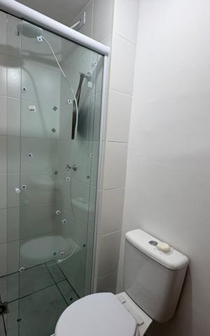 Apartamento para alugar com 26m², 1 quarto e sem vaga Apartamento para alugar com 26m², 1 quarto e sem vagaBanheiro