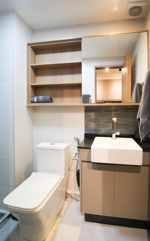 Studio à venda com 25m², 1 quarto e sem vaga Studio à venda com 25m², 1 quarto e sem vagaBanheiro