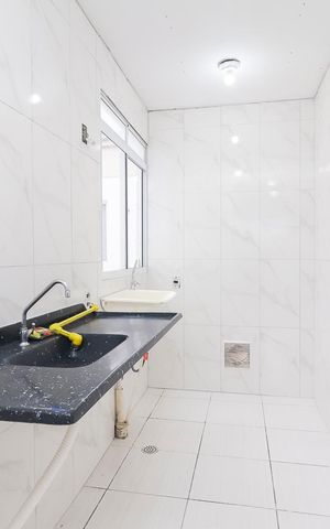 Apartamento para alugar com 39m², 2 quartos e sem vagaCozinha e Área de Serviço