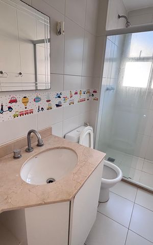 Casa de condomínio à venda com 213m², 3 quartos e 3 vagas Casa de condomínio à venda com 213m², 3 quartos e 3 vagasBanheiro do Quarto 2