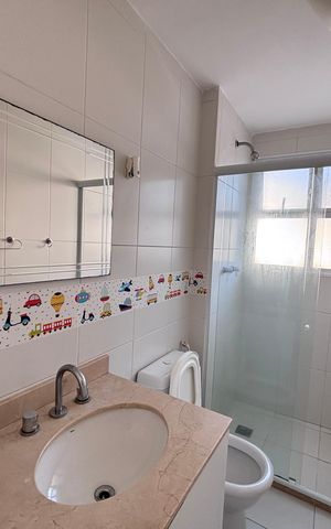 Casa de condomínio à venda com 213m², 3 quartos e 3 vagas Casa de condomínio à venda com 213m², 3 quartos e 3 vagasBanheiro do Quarto 2