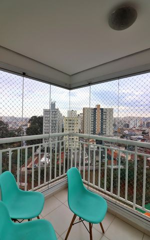 Apartamento para alugar com 70m², 2 quartos e 1 vagaSacada da Sala 