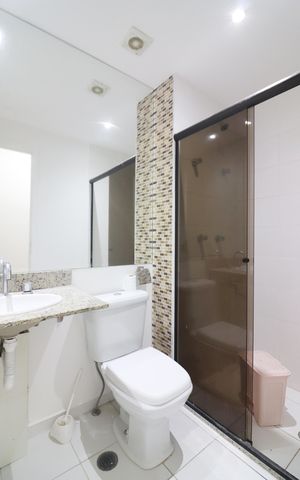 Apartamento para alugar com 70m², 2 quartos e 1 vagaBanheiro Social