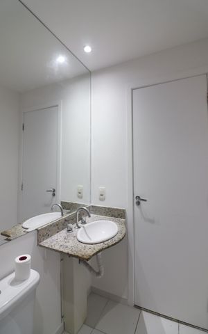 Apartamento para alugar com 70m², 2 quartos e 1 vagaBanheiro da Suíte