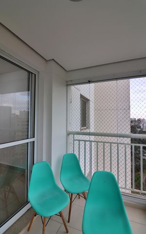 Apartamento para alugar com 70m², 2 quartos e 1 vagaSacada da Sala 