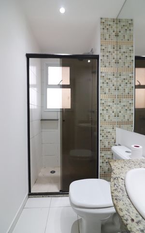 Apartamento para alugar com 70m², 2 quartos e 1 vagaBanheiro da Suíte