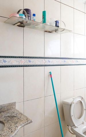 Apartamento para alugar com 94m², 3 quartos e 1 vagaBanheiro da suíte 2