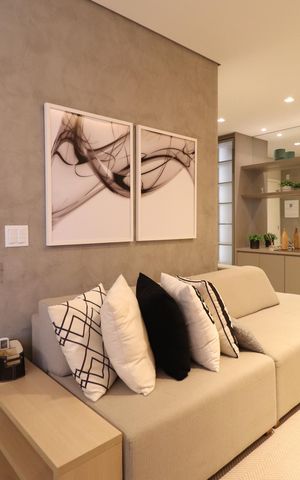 Apartamento para alugar com 72m², 2 quartos e 2 vagasSala