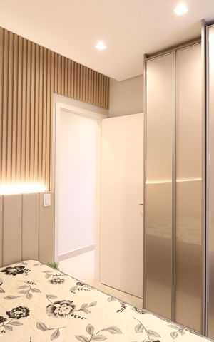 Apartamento para alugar com 72m², 2 quartos e 2 vagasQuarto 2 - Suíte