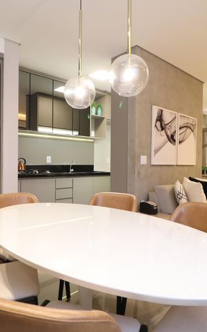 Apartamento para alugar com 72m², 2 quartos e 2 vagasSala de Jantar