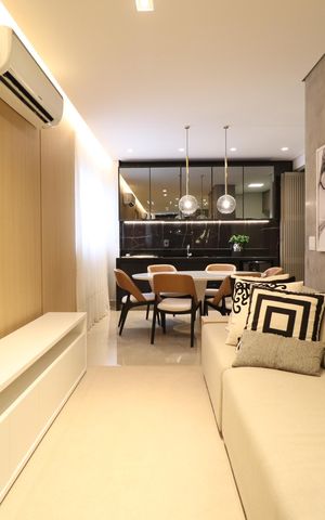 Apartamento para alugar com 72m², 2 quartos e 2 vagasSala