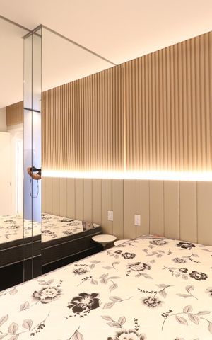 Apartamento para alugar com 72m², 2 quartos e 2 vagasQuarto 2 - Suíte