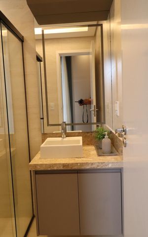 Apartamento para alugar com 72m², 2 quartos e 2 vagasBanheiro do Quarto 2