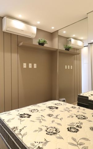 Apartamento para alugar com 72m², 2 quartos e 2 vagasQuarto 2 - Suíte