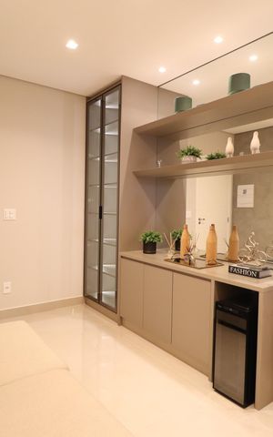 Apartamento para alugar com 72m², 2 quartos e 2 vagasSala
