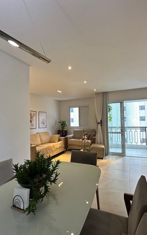 Apartamento à venda com 84m², 2 quartos e 2 vagasSala